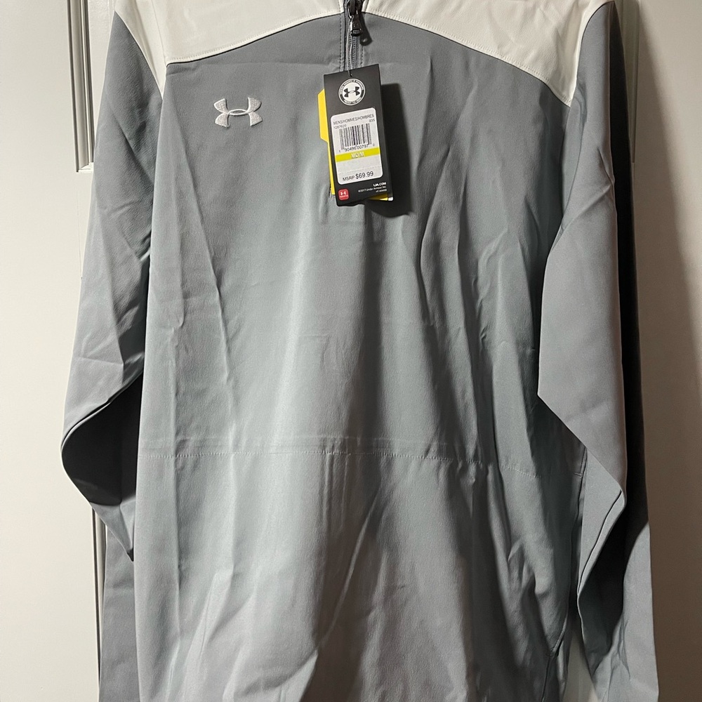 Under Armour Men's Two-Tone Gray Performance Jacket